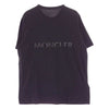 MONCLER モンクレール F20918C7A710 国内正規品 MAGLIA T-SHIRT スプリットロゴ 半袖 クルーネック Tシャツ ブラック系 M【中古】