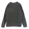 MONCLER モンクレール H20918D00005 国内正規品 LS TSHIRT ワッペン サーマル ワッフル 長袖 クルーネック Tシャツ チャコール系 S【中古】