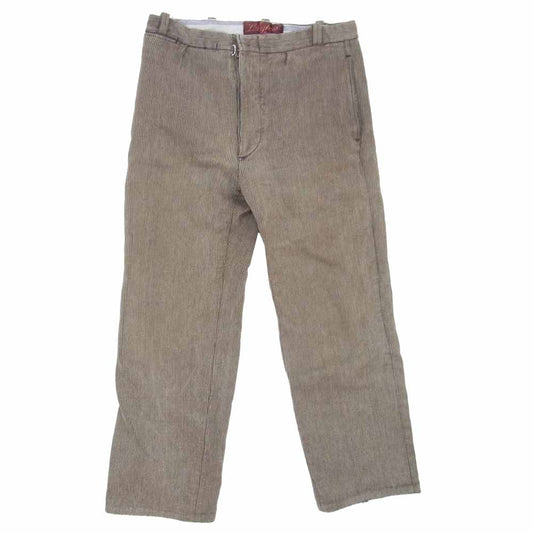 ヴィンテージ フランス製 クティジョッパーズ パンツ ブラウン系 サイズ表記無【中古】