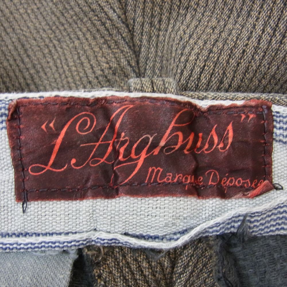 ヴィンテージ フランス製 クティジョッパーズ パンツ ブラウン系 サイズ表記無【中古】