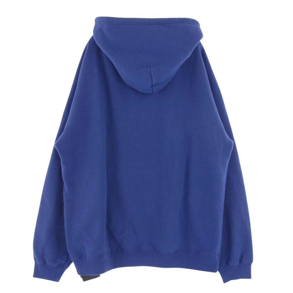 NEIGHBORHOOD ネイバーフッド 24SS 241FPNH-CSM04 CLASSIC SWEAT PARKA フロント ロゴ プリント プルオーバー スウェットパーカー パープル系 L【中古】