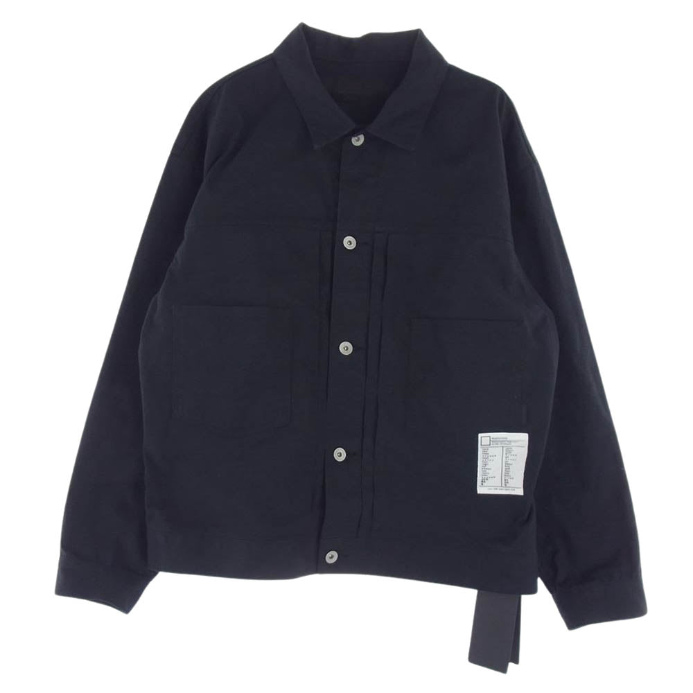 NEIGHBORHOOD ネイバーフッド 24SS 241UTNH-JKM01 BLACK&WHITE COLLECTION TYPE-2 JACKET 高密度ダック生地 ワーク ジャケット ブラック系 L【極上美品】【中古】
