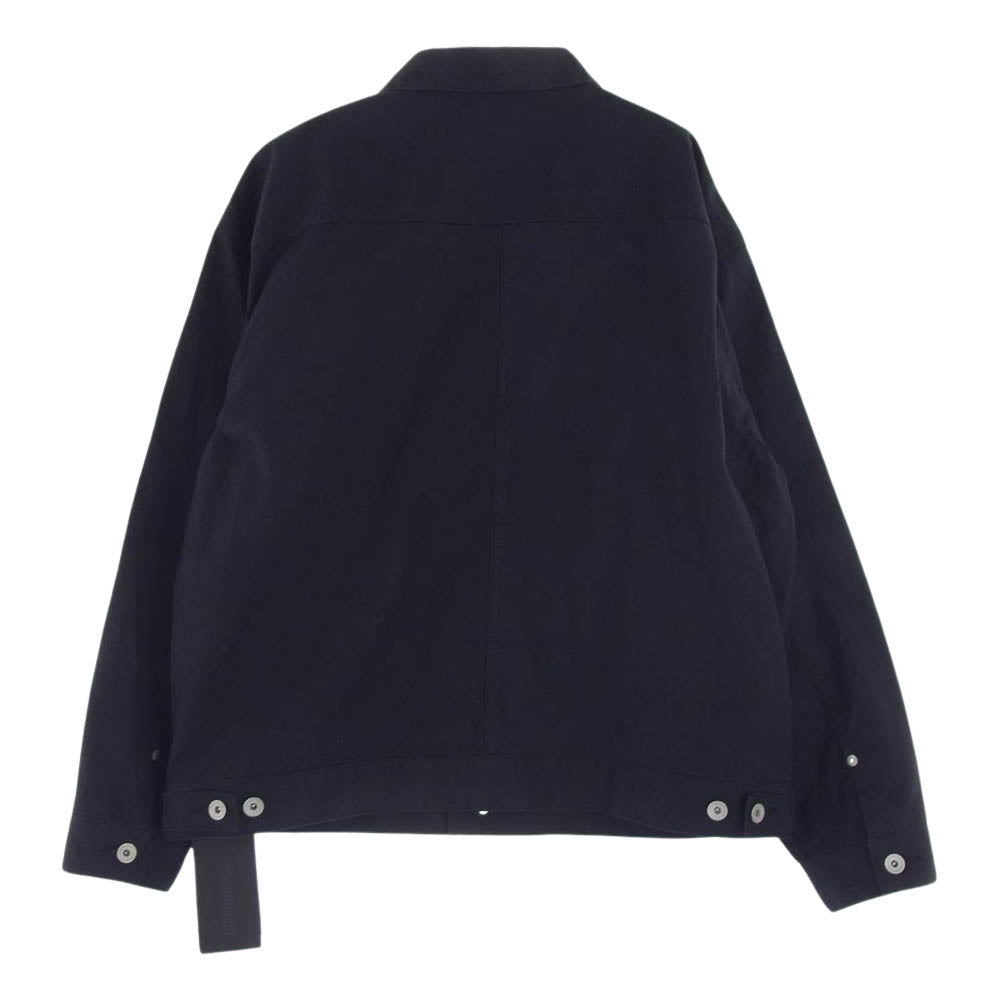 NEIGHBORHOOD ネイバーフッド 24SS 241UTNH-JKM01 BLACK&WHITE COLLECTION TYPE-2 JACKET 高密度ダック生地 ワーク ジャケット ブラック系 L【極上美品】【中古】