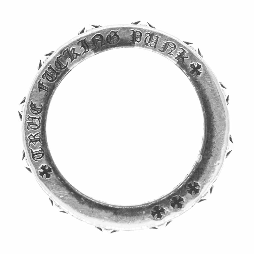 CHROME HEARTS クロムハーツ（原本無） TFP PNK PLS トゥルーファッキン パンク リング プラス パンク リング 指輪 13.5号【中古】