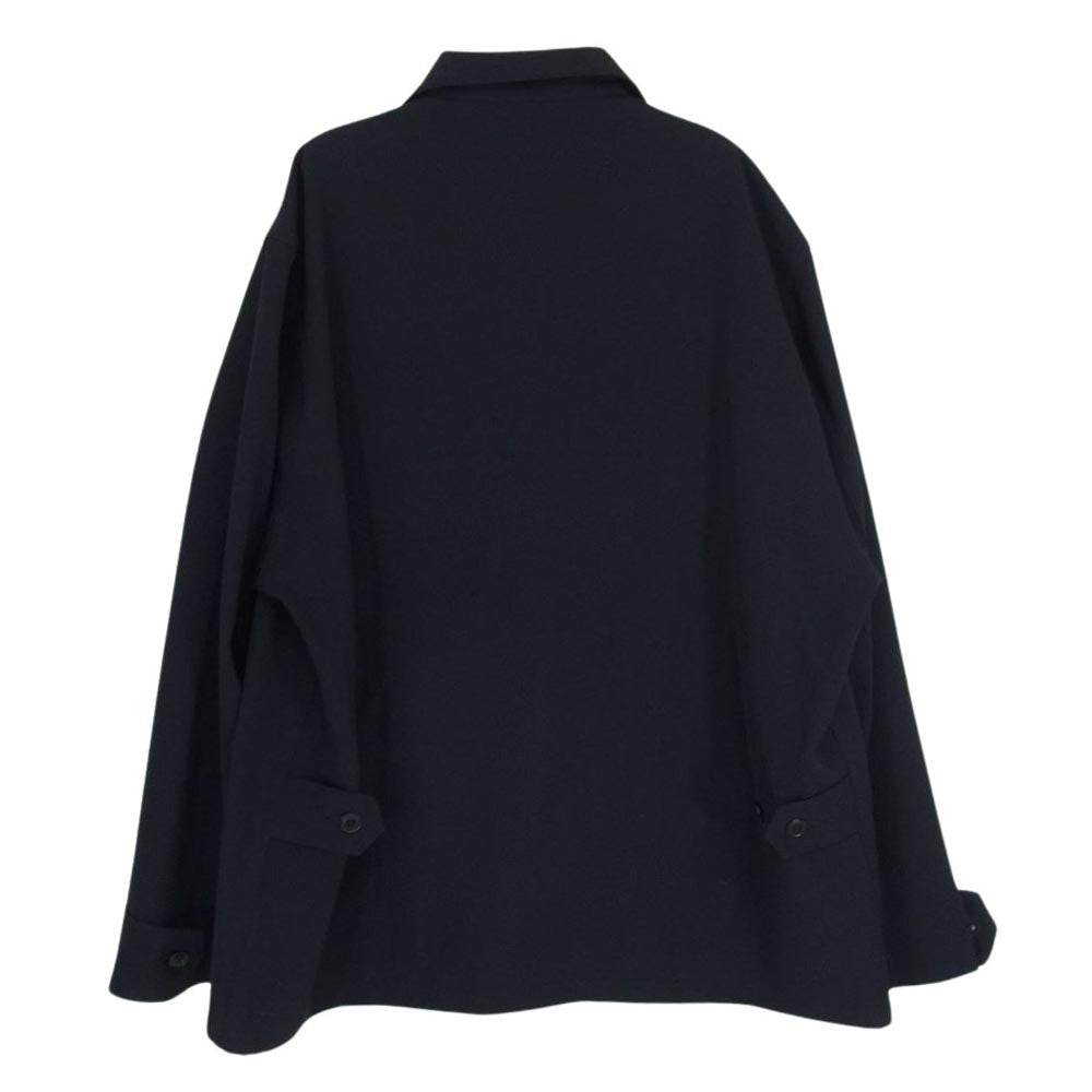 COMOLI コモリ 21SS T01-01027 ウールギャバジン B.D.U ジャケット  ブラック系 3【美品】【中古】