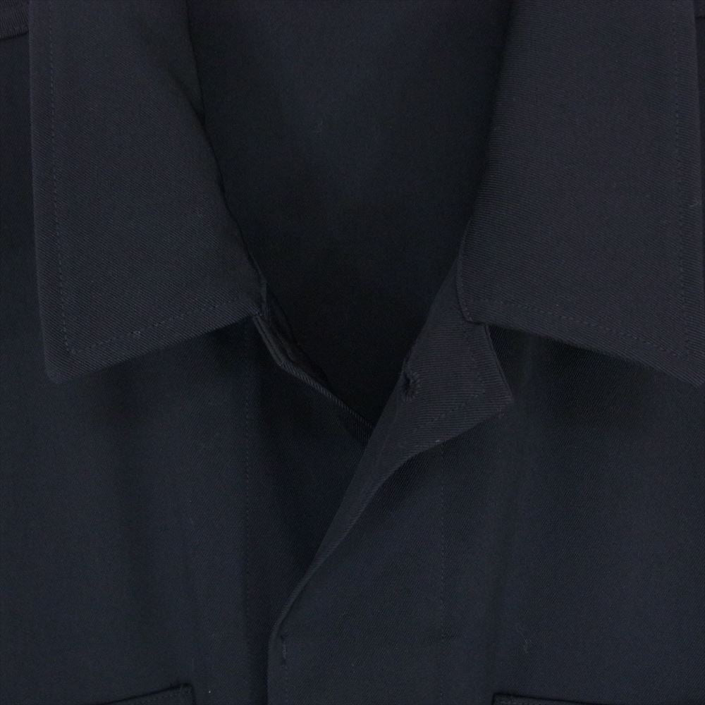 COMOLI コモリ 21SS T01-01027 ウールギャバジン B.D.U ジャケット  ブラック系 3【美品】【中古】