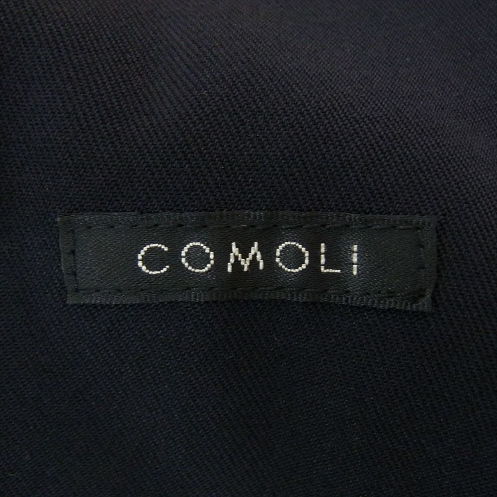 COMOLI コモリ 21SS T01-01027 ウールギャバジン B.D.U ジャケット  ブラック系 3【美品】【中古】