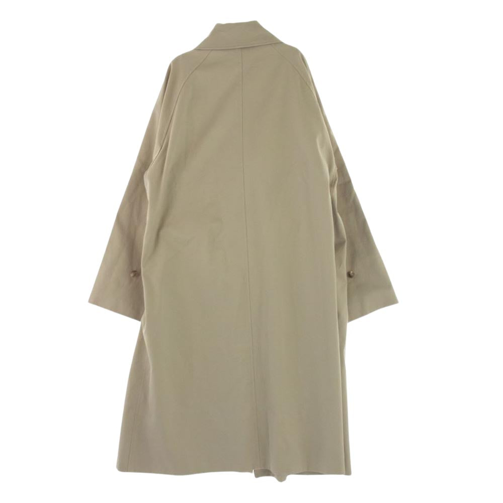 COMOLI コモリ 20SS R01-04004 コットンギャバジン  タイロッケン ロング コート ベージュ系 2【中古】