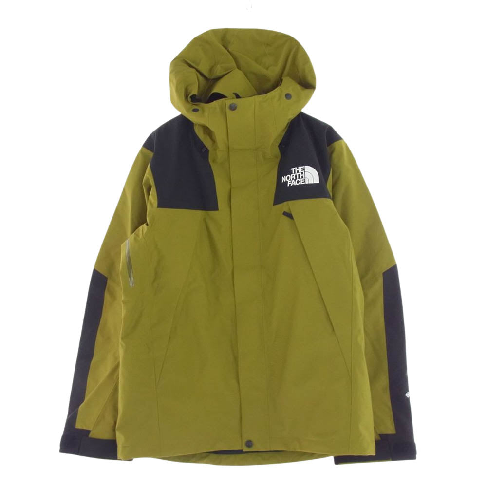 THE NORTH FACE ノースフェイス NP61800 GORETEX ゴアテックス MOUNTAIN JACKET マウンテン ジャケット マウンテン パーカー グリーン系 M【美品】【中古】