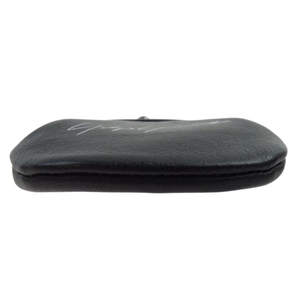 Yohji Yamamoto ヨウジヤマモト 19SS DW-A09-711-1-02 discord Yohji Yamamoto がま口 コインケース チェーン ネックレス ブラック系【中古】