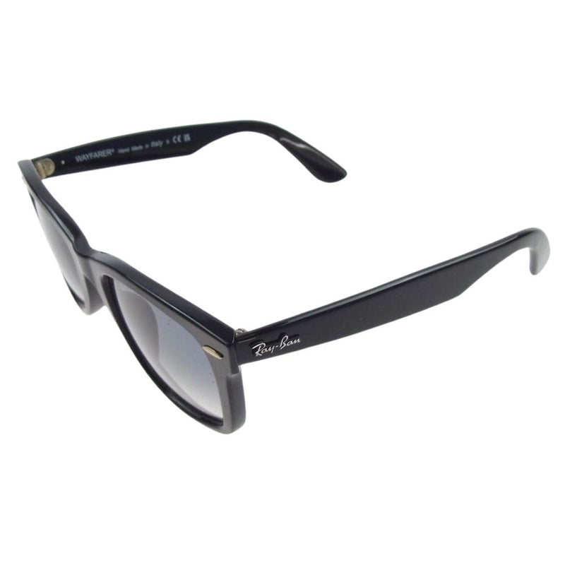 Ray-Ban レイバン RB2140-F 購入時証明書付属 ORIGINAL WAYFARER CLASSIC ウェイファーラー サングラス アイウェア ブラック系【中古】