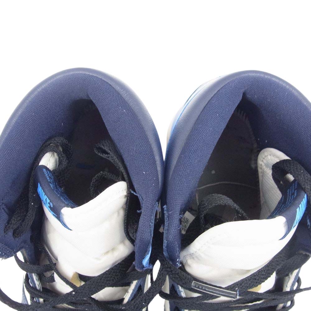 NIKE ナイキ 555088-140 AIR JORDAN 1 エアジョーダン RETRO HIGH OG OBSIDIAN レトロ ハイ オージー オブシディアン スニーカー ブルー系 27cm【中古】