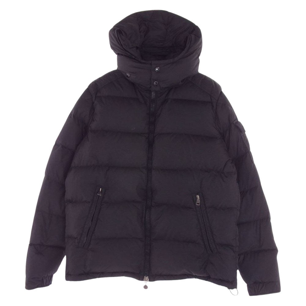 MONCLER モンクレール 120914036605 国内正規品 MAYA GIUBBOTTO マヤ ダウン ジャケット フード付 ブラック系 4【中古】