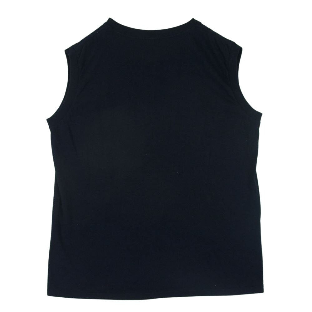 COMOLI コモリ 23SS X01-05010 空紡天竺 ノースリーブ Tシャツ タンクトップ ダークネイビー系 2【中古】