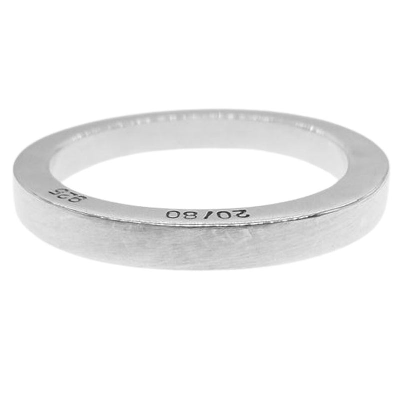 トゥエンティーエイティー TWENTY EIGHTY STERLING SILVER SQUARE RING 1.8mm WIDTH スクエアリング シルバー リング シルバー系 17号【中古】