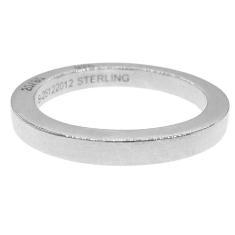 トゥエンティーエイティー TWENTY EIGHTY STERLING SILVER SQUARE RING 1.8mm WIDTH スクエアリング シルバー リング シルバー系 17号【中古】