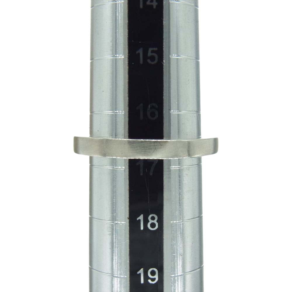 トゥエンティーエイティー TWENTY EIGHTY STERLING SILVER SQUARE RING 1.8mm WIDTH スクエアリング シルバー リング シルバー系 17号【中古】