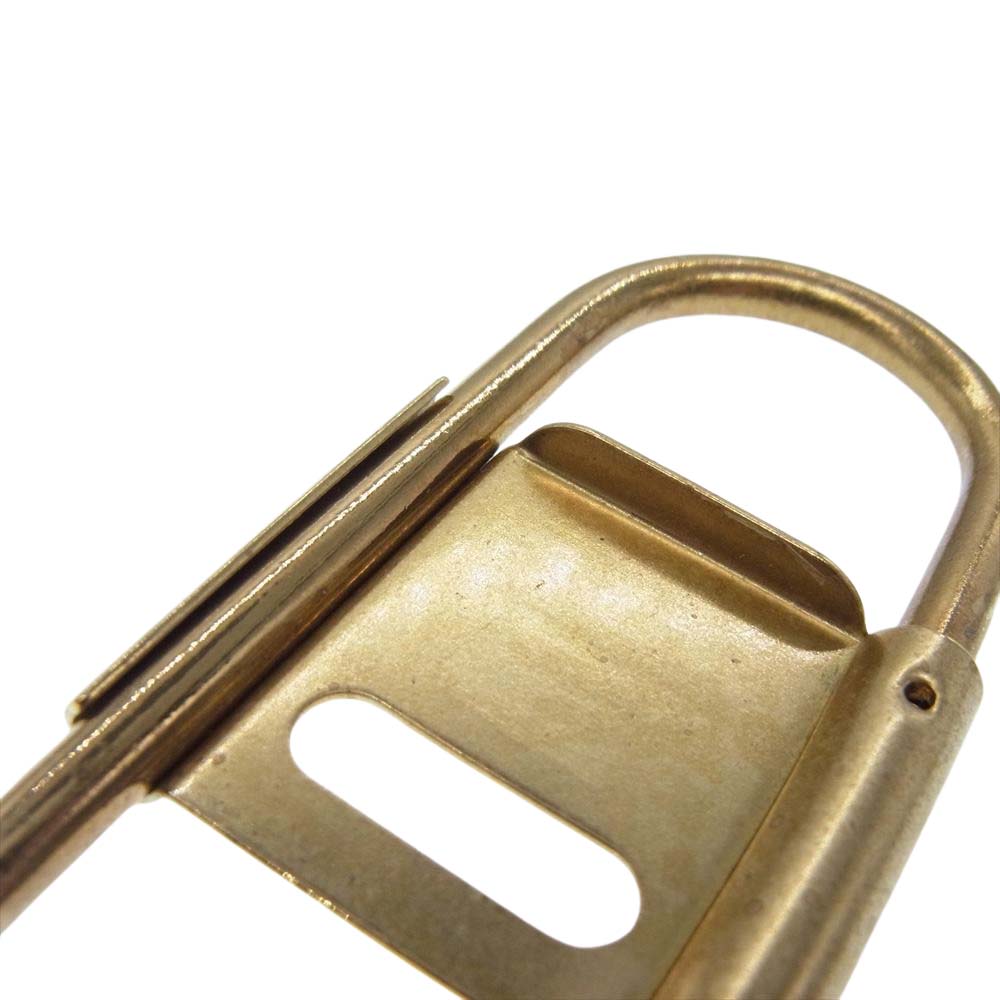 Supreme シュプリーム CDW Delta Carabiner BRASS デルタ カラビナ キーリング キーホルダー  ゴールド系【美品】【中古】