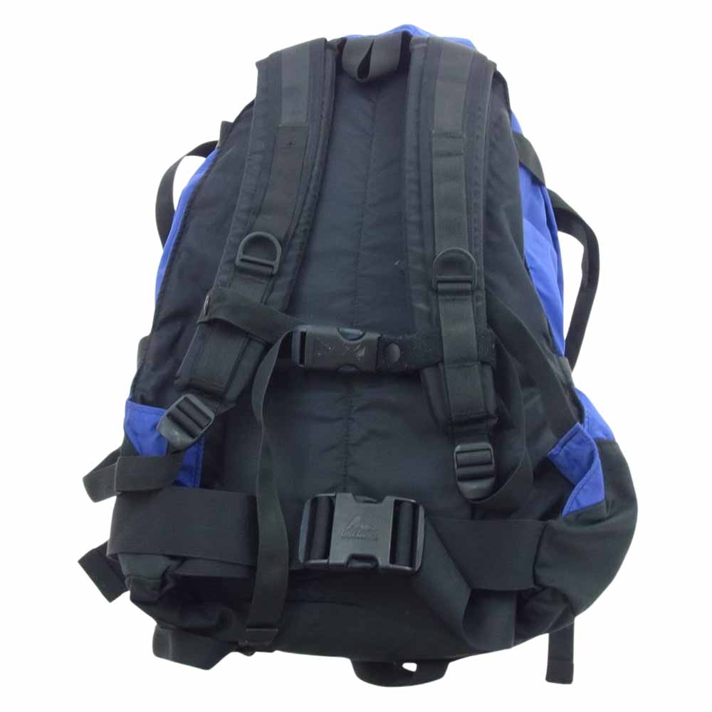 GREGORY グレゴリー USA製 銀文字タグ 旧タグ Day and half  デイアンドハーフ デイパック リュック ブルー系 ブラック系【中古】