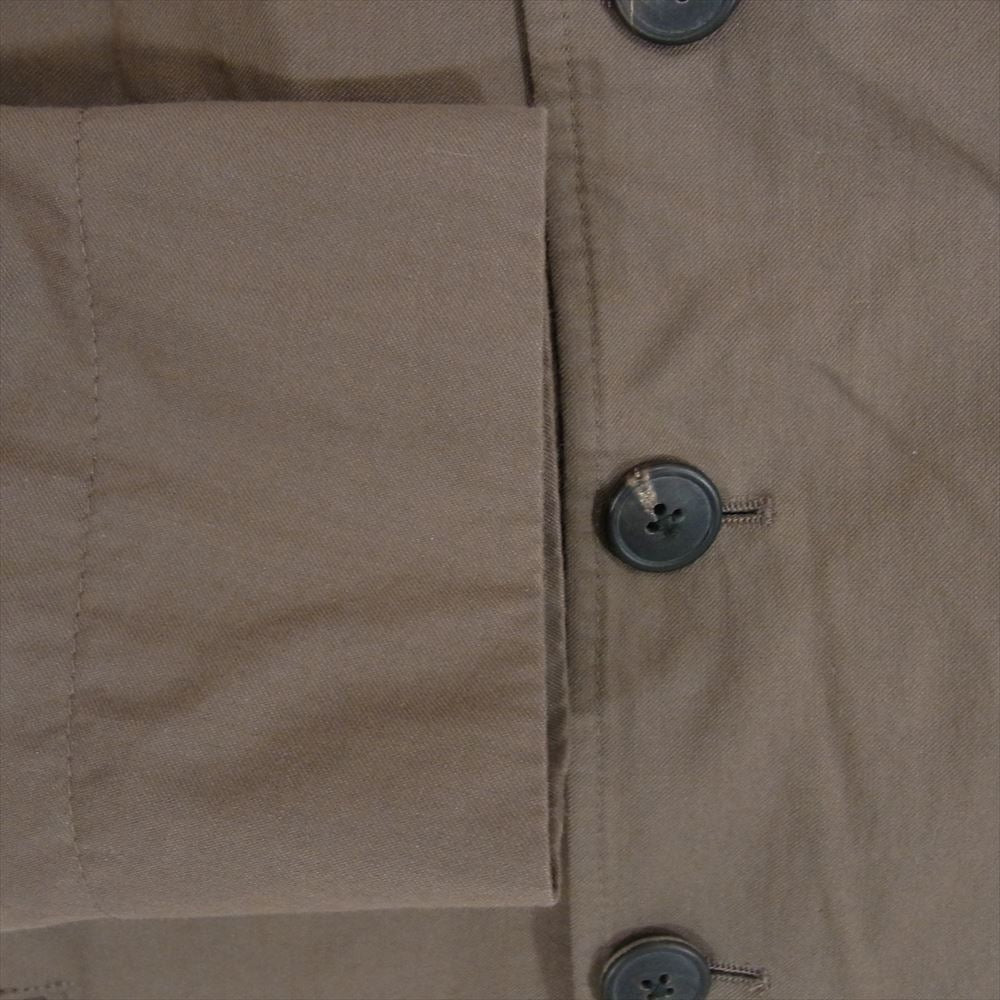DRIES VAN NOTEN ドリスヴァンノッテン BURKE 5175 BLA M.W.JACKET ピークドラペル テーラード ジャケット ブラウン系 48【中古】