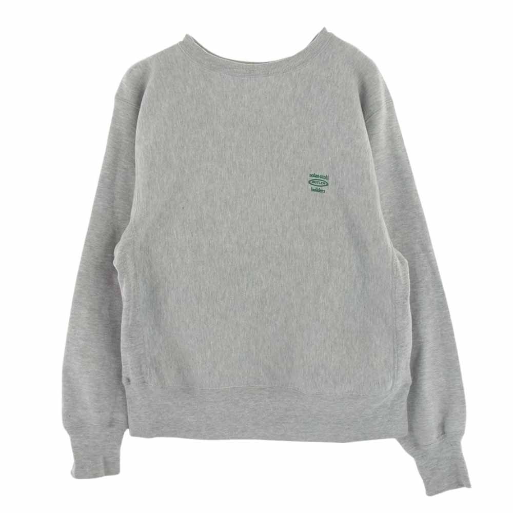 Champion チャンピオン ヴィンテージ 70s 単色タグ 後期 リバースウィーブ 胸刺繍 スウェット グレー系 M【中古】