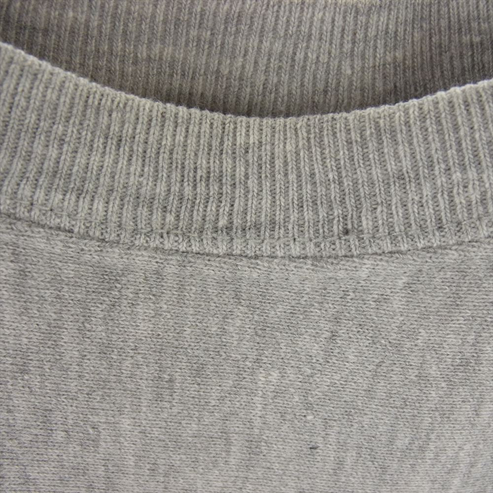 Champion チャンピオン ヴィンテージ 70s 単色タグ 後期 リバースウィーブ 胸刺繍 スウェット グレー系 M【中古】