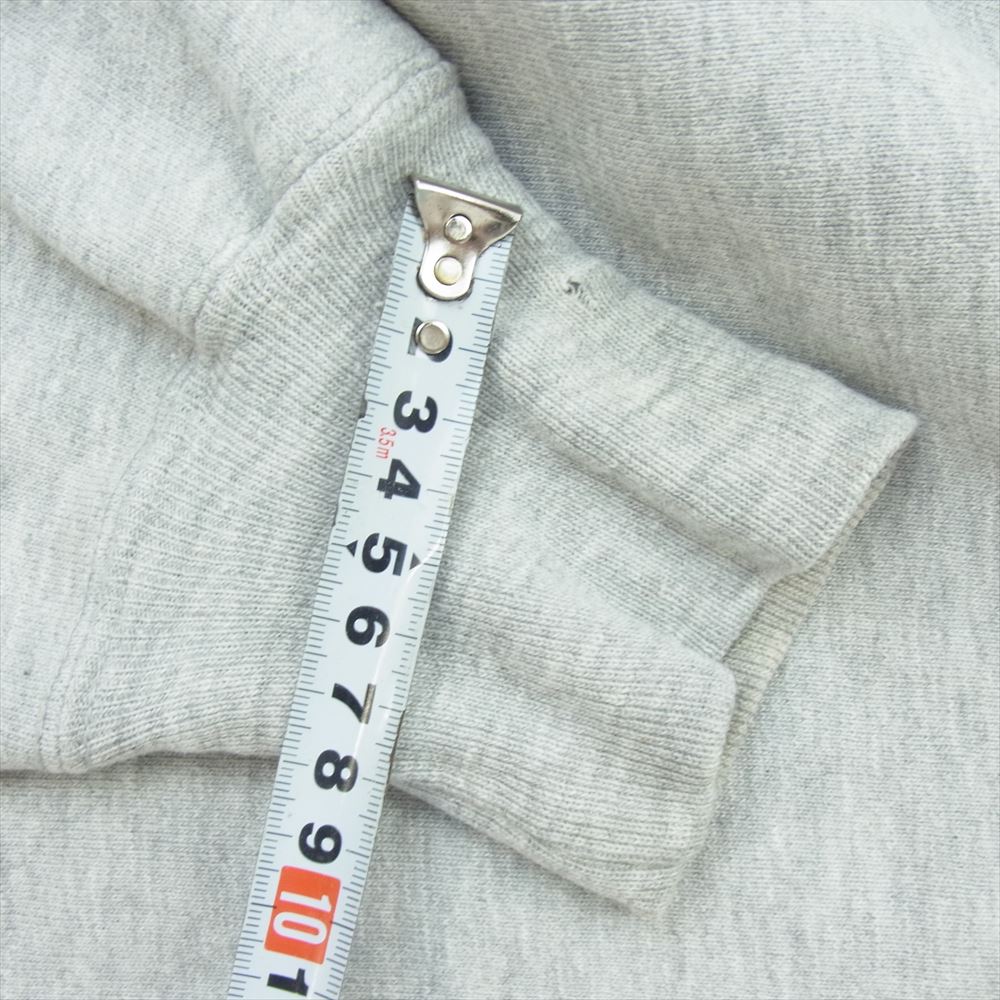 Champion チャンピオン ヴィンテージ 70s 単色タグ 後期 リバースウィーブ 胸刺繍 スウェット グレー系 M【中古】
