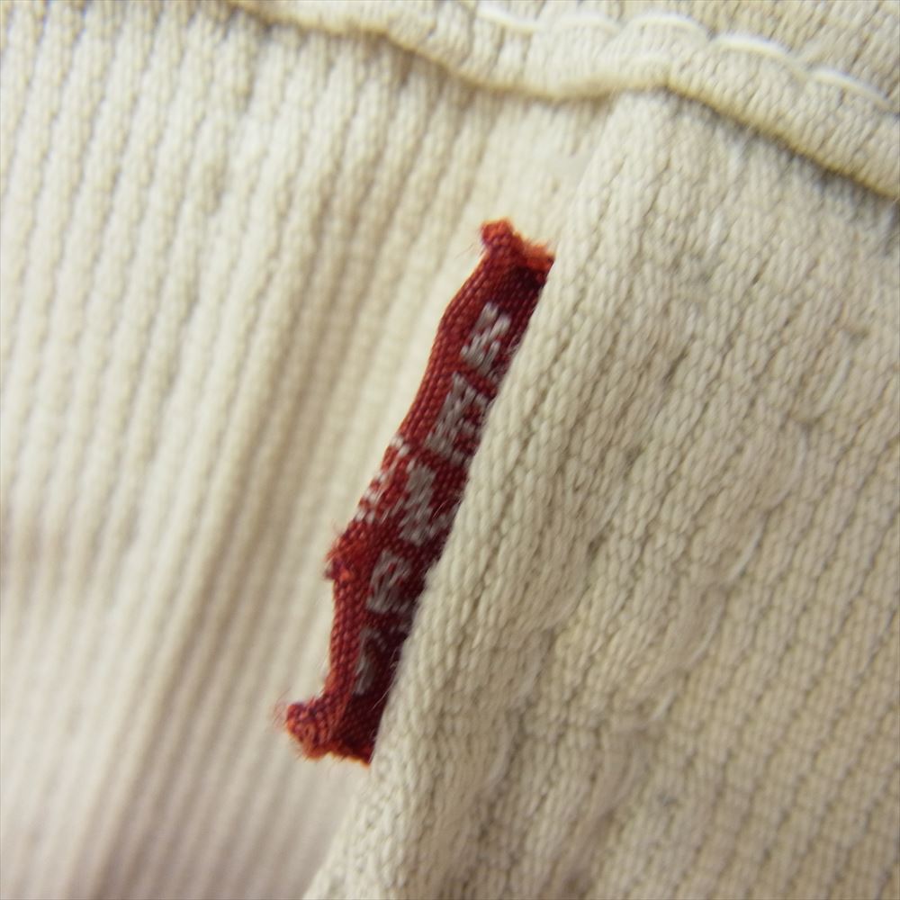 Levi's リーバイス 60s BigE 不均等V ボタン裏刻印524 ピケジャケット オフホワイト系【中古】