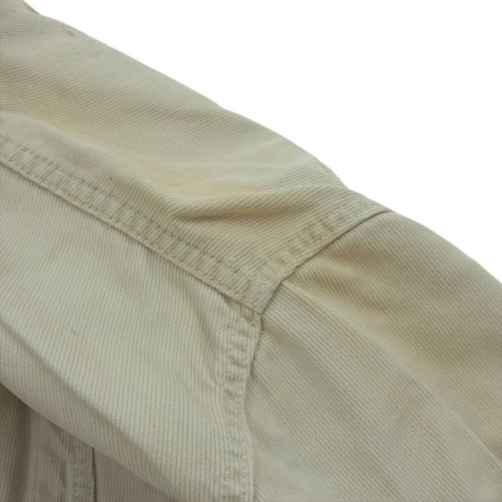 Levi's リーバイス 60s BigE 不均等V ボタン裏刻印524 ピケジャケット オフホワイト系【中古】
