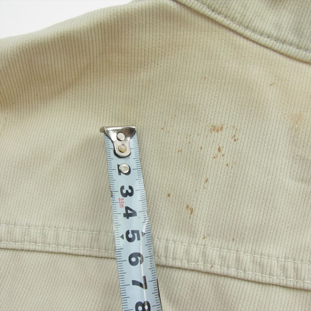 Levi's リーバイス 60s BigE 不均等V ボタン裏刻印524 ピケジャケット オフホワイト系【中古】