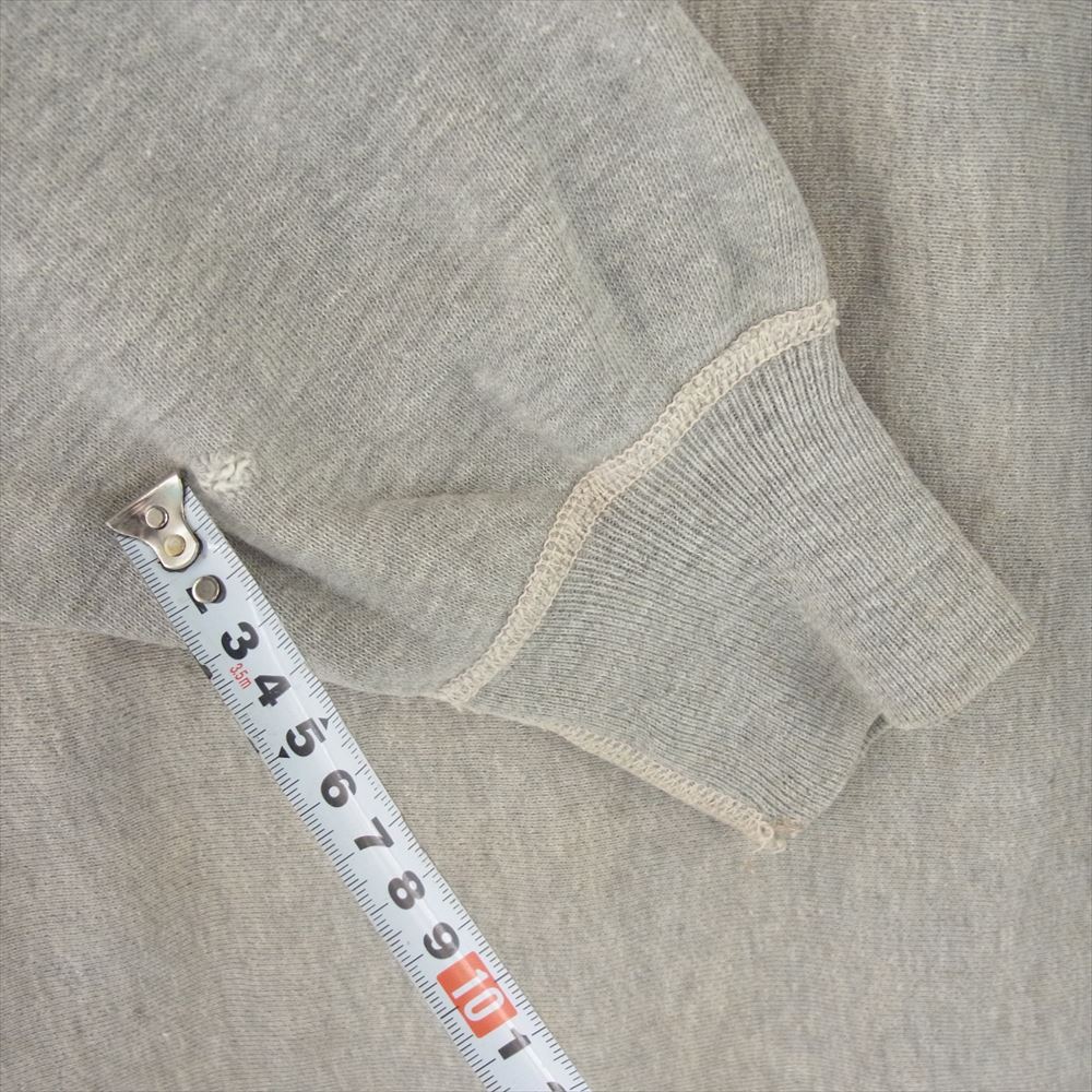 ヴィンテージ 30s 両V ロング丈 スウェット グレー系 44【中古】