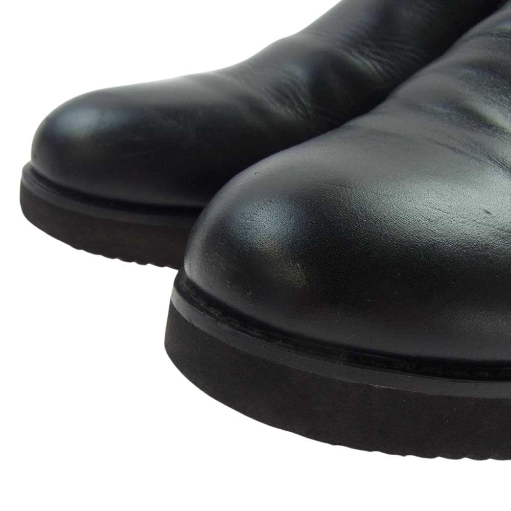 モールシューズ MLS210301-2 SHORT SIDE GORE ショートサイドゴア vibram ビブラムソール レザー スリッポン シューズ ブラック系 US10【中古】