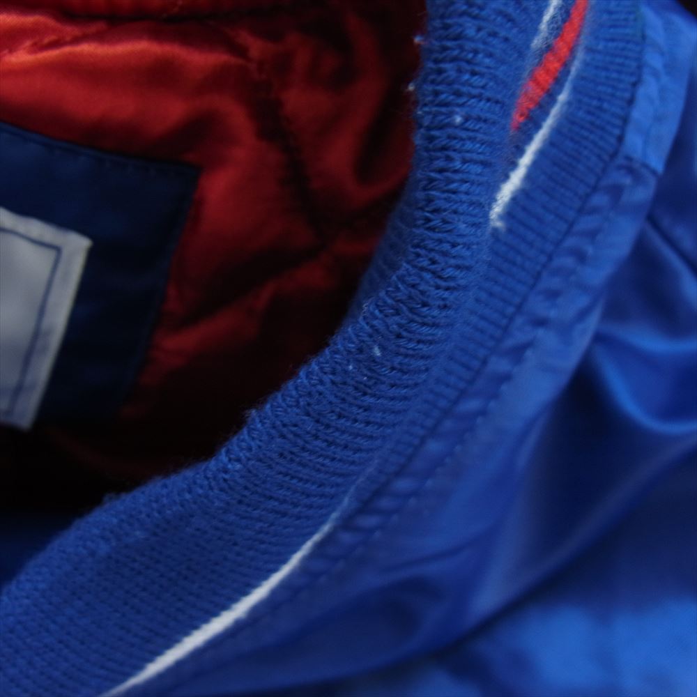 スターター NHL NEW YORK RANGERS ナイロン スタジアム ジャンパー  ブルー系【中古】