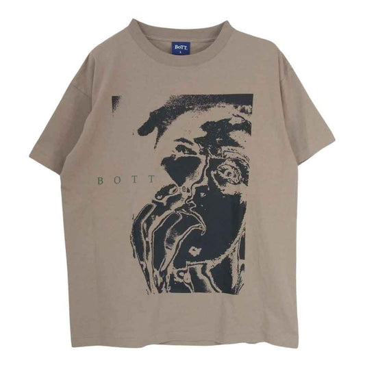 ボット 241BoTT31 Delta Tee デルタ プリント Tシャツ 半袖 ブラウン系 L【中古】