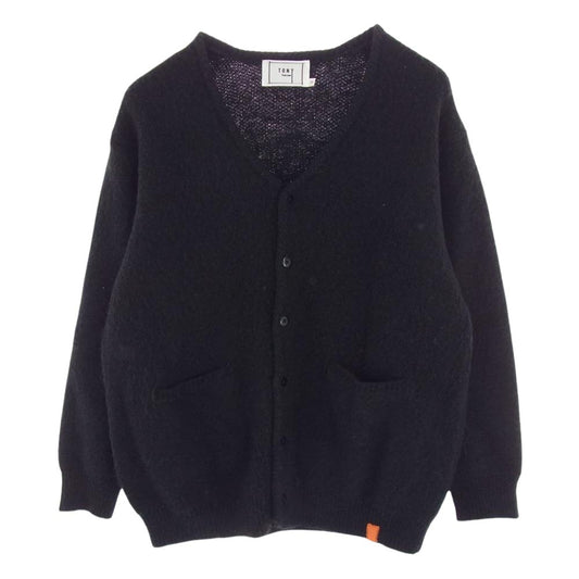 トニータイズサン 21AW Kurt Mohair Cardigan モヘア カーディガン ブラック系 M【中古】