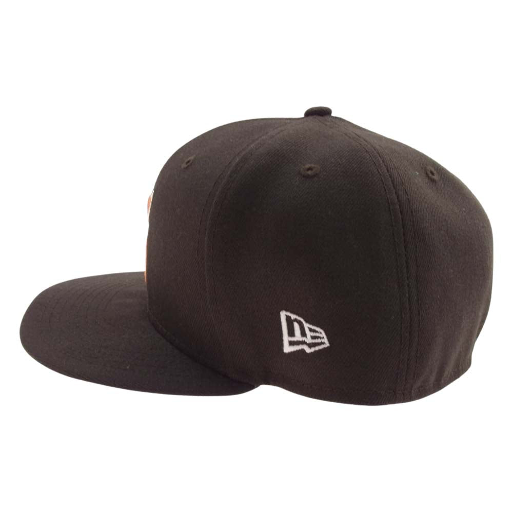 Supreme シュプリーム 22AW S Logo New Era Cap Sロゴ ニューエラ ツノ 角 キャップ 帽子  ブラウン系 58.7cm【中古】
