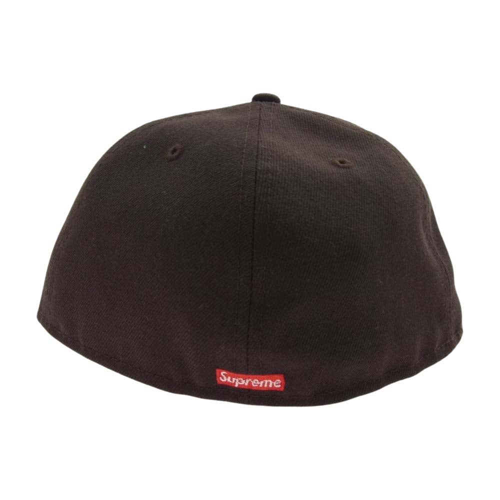 Supreme シュプリーム 22AW S Logo New Era Cap Sロゴ ニューエラ ツノ 角 キャップ 帽子  ブラウン系 58.7cm【中古】