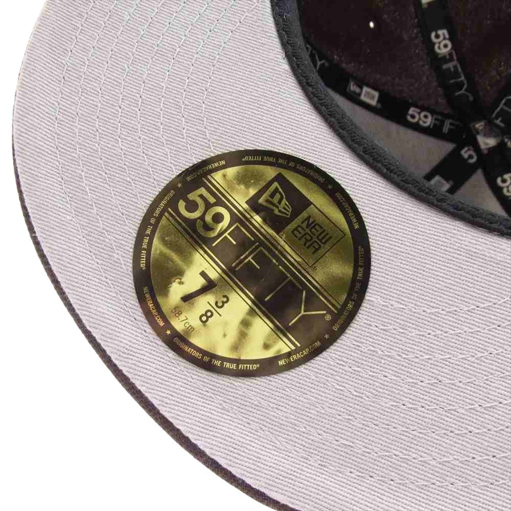 Supreme シュプリーム 22AW S Logo New Era Cap Sロゴ ニューエラ ツノ 角 キャップ 帽子  ブラウン系 58.7cm【中古】