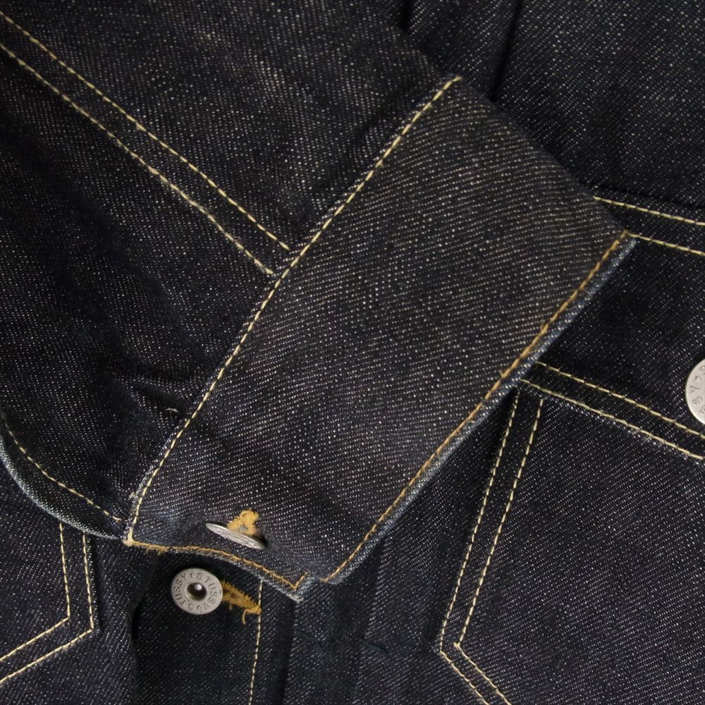 STUSSY ステューシー Authentic GEAR オーセンティックギア 裏地総柄 吹き出し柄 デニム ジャケット インディゴブルー系 M【中古】