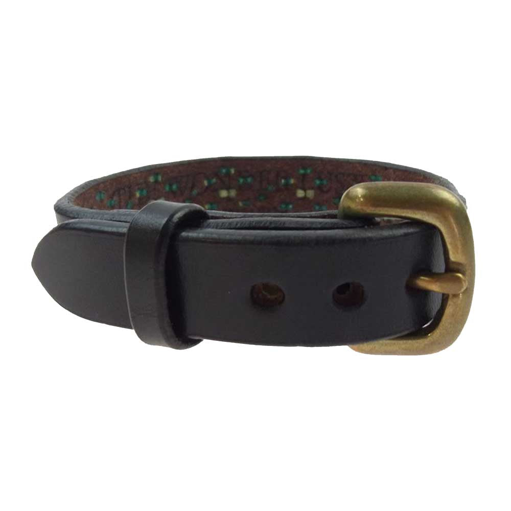 ワンダーラスト 15mm STUDS BRACELET スタッズ ブレスレット ライトブラウン系【中古】