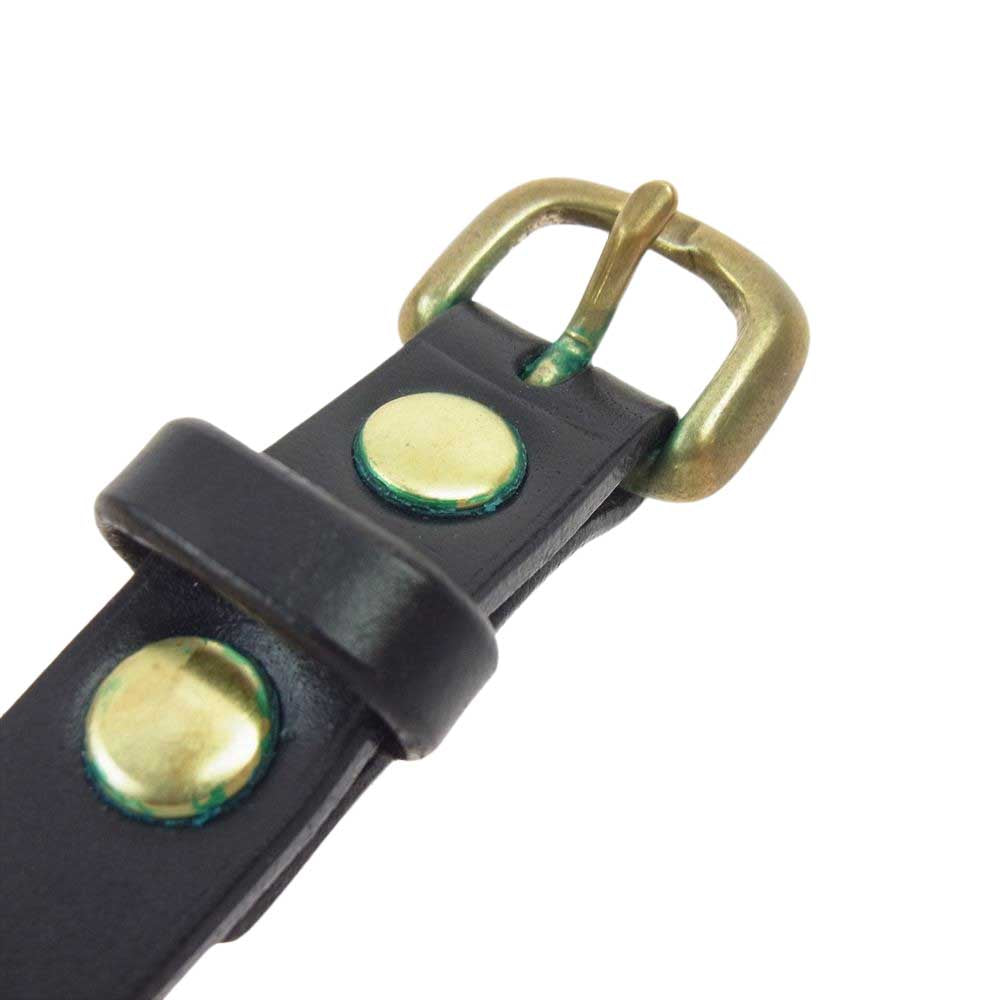 ワンダーラスト 15mm STUDS BRACELET スタッズ ブレスレット ライトブラウン系【中古】