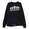 CHROME HEARTS クロムハーツ（原本無） Made in Hollywood メイドインハリウッド ヴァインダガープリント 長袖 Tシャツ カットソー ブラック系 L【中古】