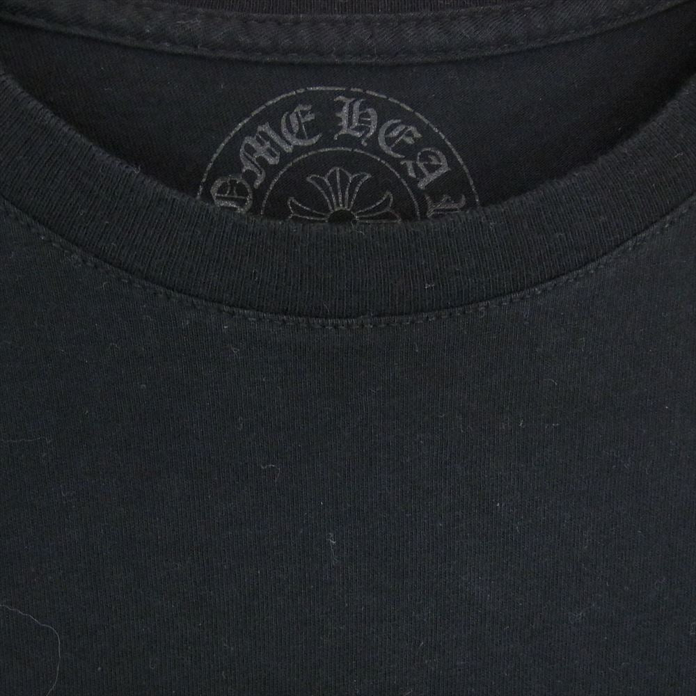 CHROME HEARTS クロムハーツ（原本無） Made in Hollywood メイドインハリウッド ヴァインダガープリント 長袖 Tシャツ カットソー ブラック系 L【中古】
