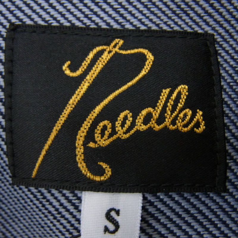 Needles ニードルス OT186 Penny Jeen Jacket Poly Twill デニム ジャケット  ネイビー系 S【極上美品】【中古】