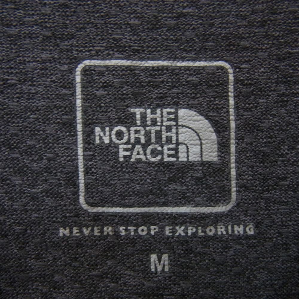 THE NORTH FACE ノースフェイス NT61889 GTD Melange Crew GTD メランジ クルー ロングスリーブ Tシャツ グレー系 M【中古】