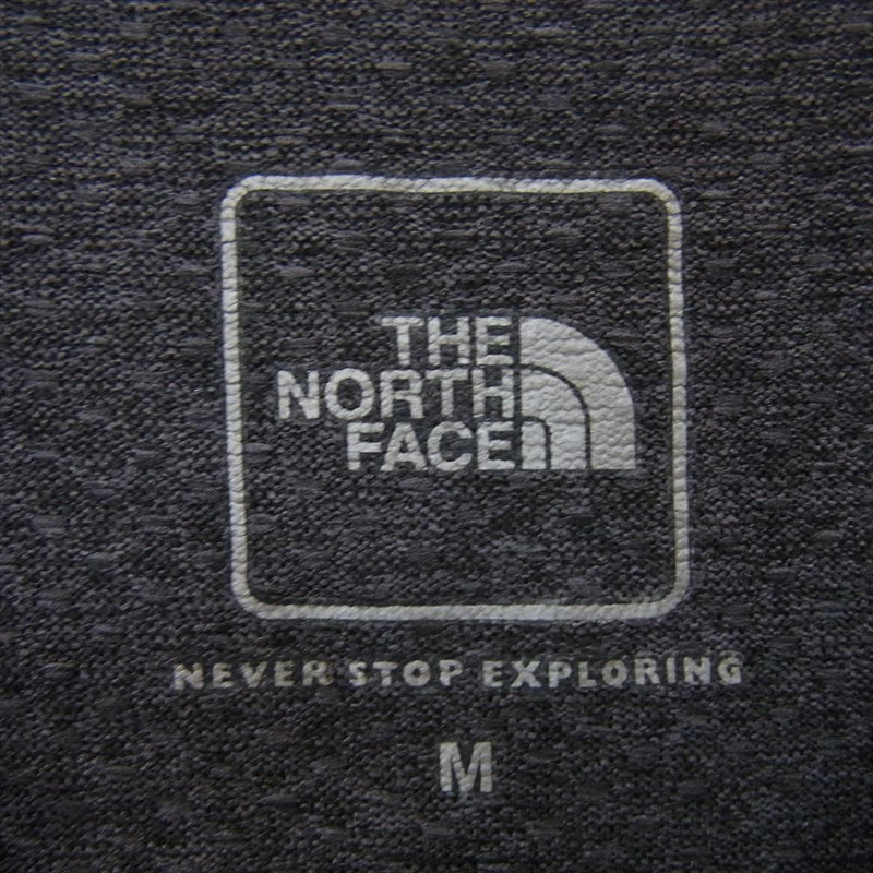 THE NORTH FACE ノースフェイス NT61889 GTD Melange Crew GTD メランジ クルー ロングスリーブ Tシャツ グレー系 M【中古】