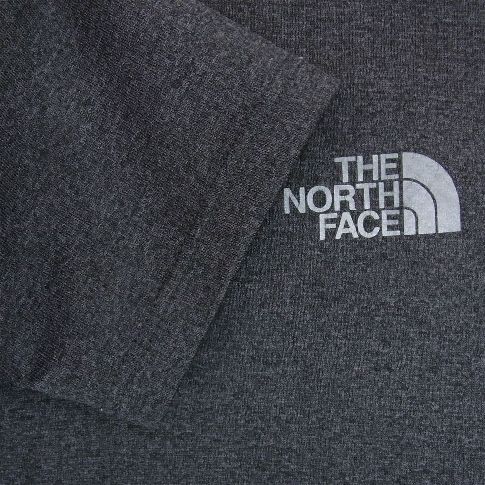 THE NORTH FACE ノースフェイス NT61889 GTD Melange Crew GTD メランジ クルー ロングスリーブ Tシャツ グレー系 M【中古】