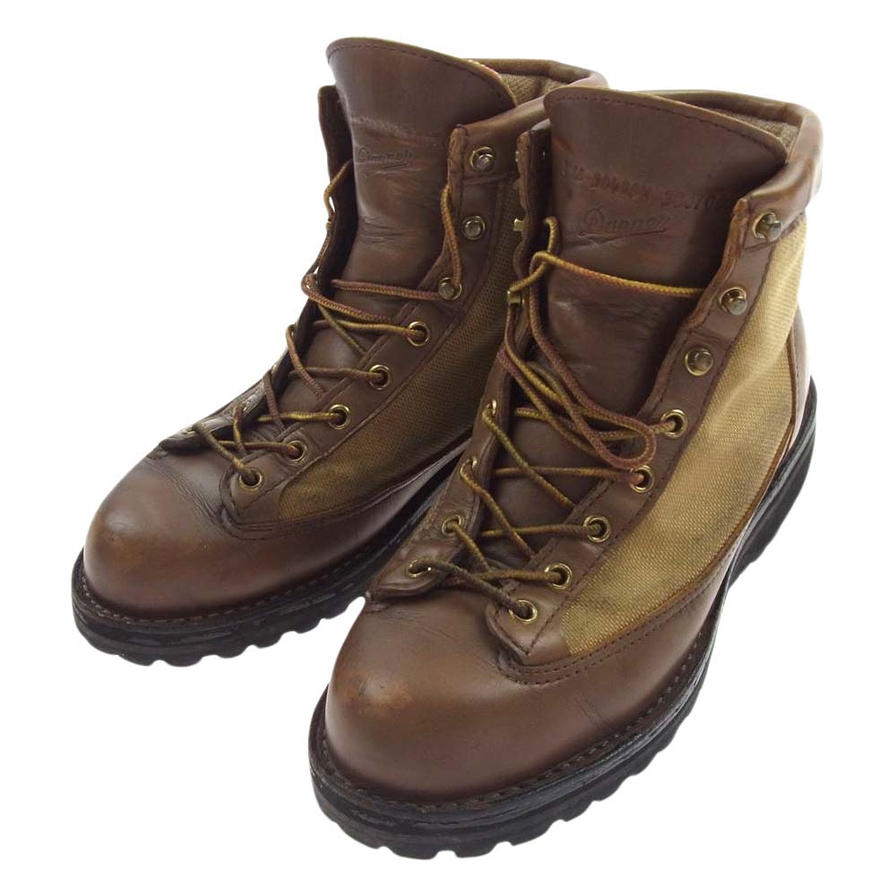 Danner ダナー USA製 黒タグ GORETEX DANNER LIGHT ダナーライト ゴアテックス ブラウン系 7【中古】