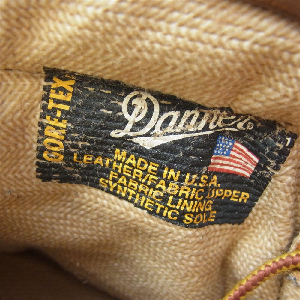 Danner ダナー USA製 黒タグ GORETEX DANNER LIGHT ダナーライト ゴアテックス  ブラウン系 7【中古】