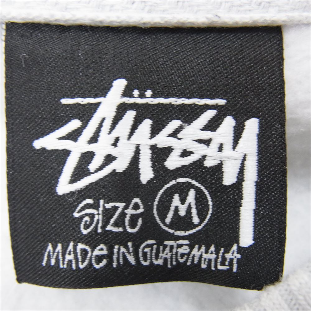 STUSSY ステューシー 1914887 STARS CREW グラフィック スター プリント クルーネック スウェット トレーナー グレー系 M【中古】